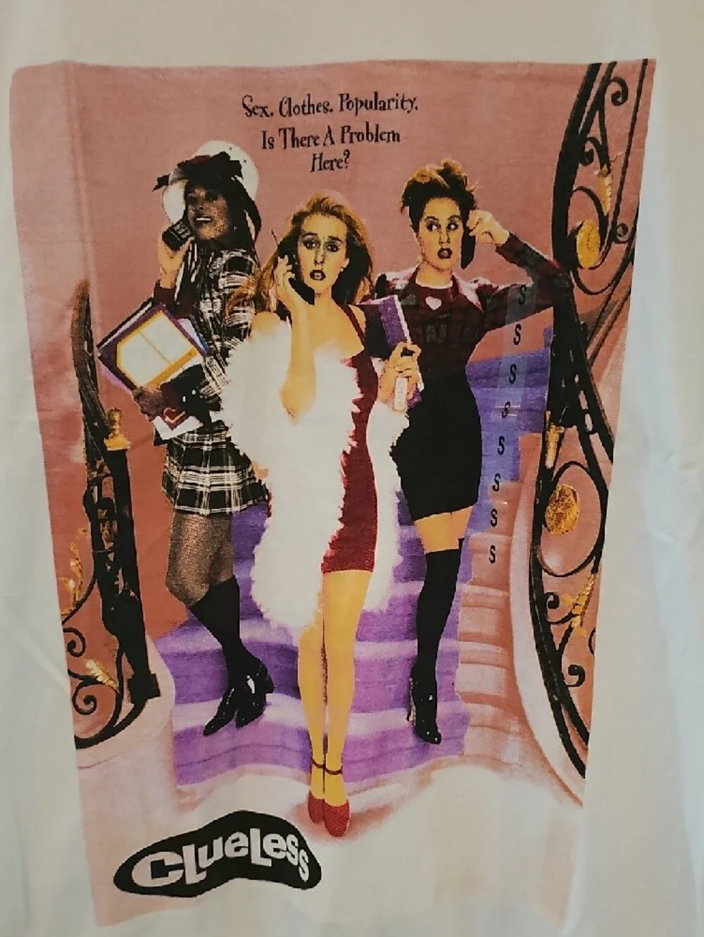 Clueless White Graphic Short-Sleeve Tee - Picture 2 of 2